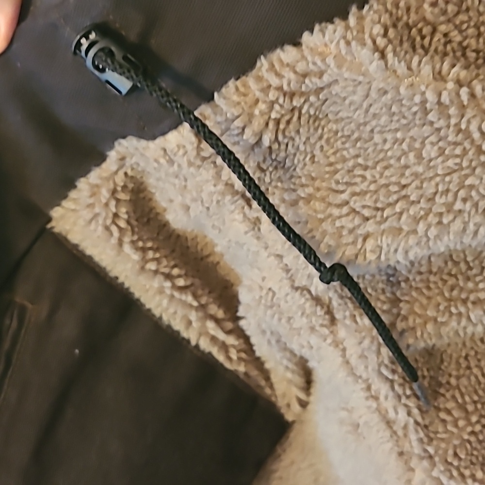 Carhartt Brown XL Tall Heavyweight Coat with Sherpa Lining - Picture 13 of 16